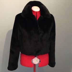 Faux fur jacket